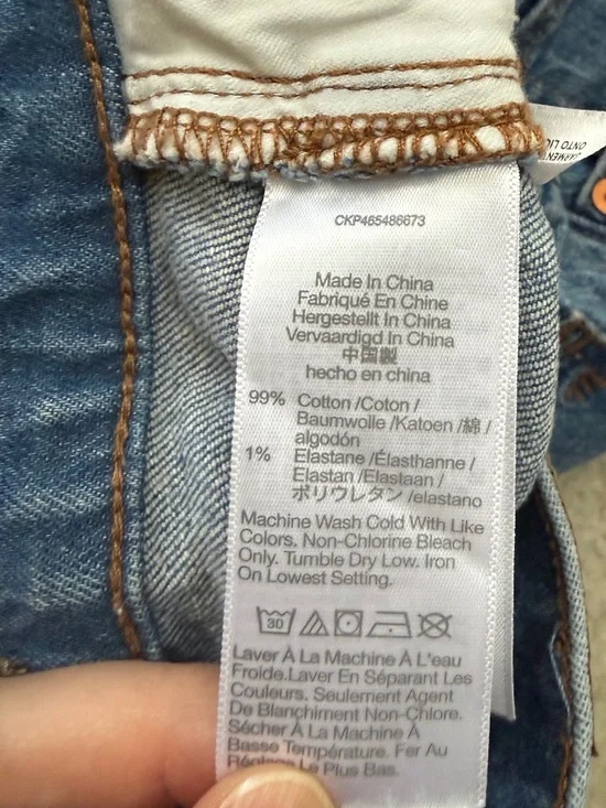 NWOT Madewell The Perfect Vintage Wide-Leg Crop Jean Blue Medium Wash Sz 24 - Picture 5 of 5